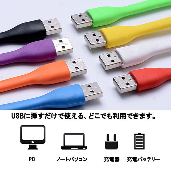 ミニusb ledライト